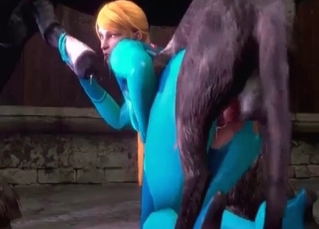 Craziest 3D porn action with a nice doggy