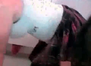 Doggy in the sensual amateur zoophilia