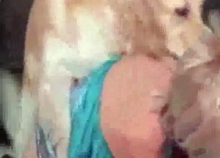 Sexy lady in the filthy as fuck dog bestiality